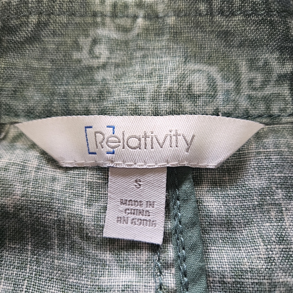 Small Linen Boho Jacket Relativity - image 8